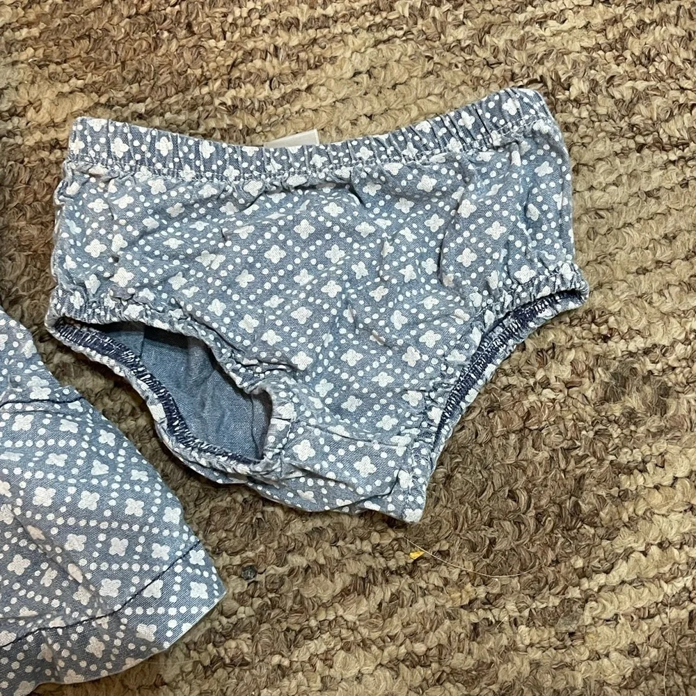 🌼4/$25🌼 Carter’s 6 Month Denim Matching Set